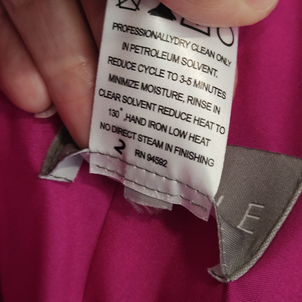 Amsale Strapless Satin Jumpsuit - Picture 10 of 16